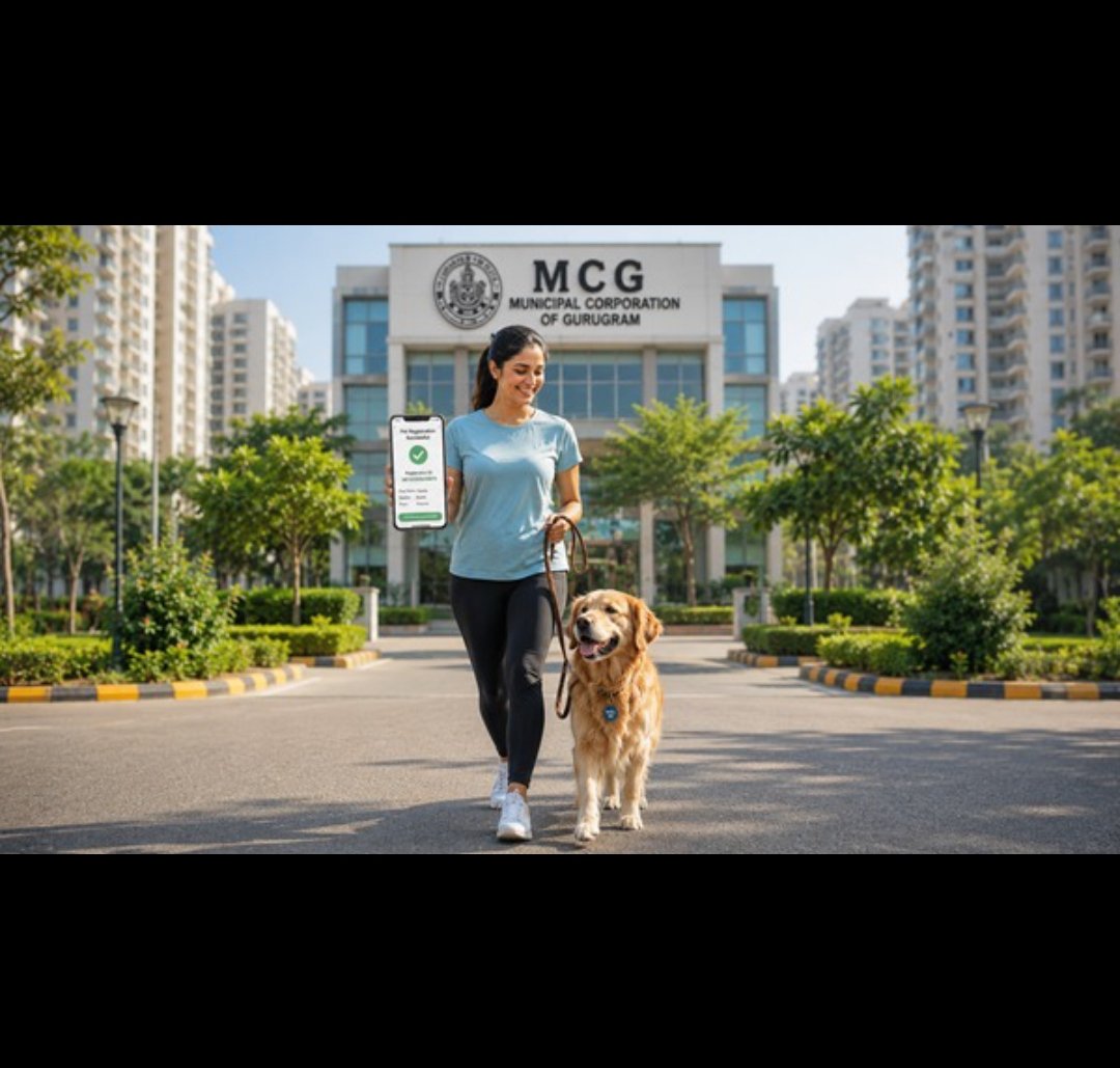 How to Get Pet Dog Registration Done in Gurugram (2026): A Complete Step-by-Step Guide for Every Dog Owner