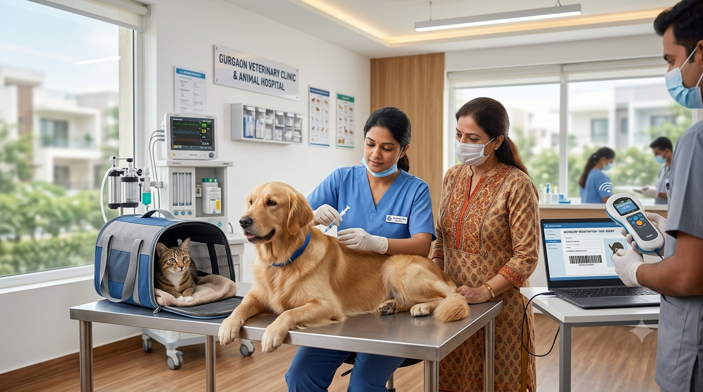 Pet Microchipping in Gurgaon (2026): Cost, Benefits & Where to Get It Done