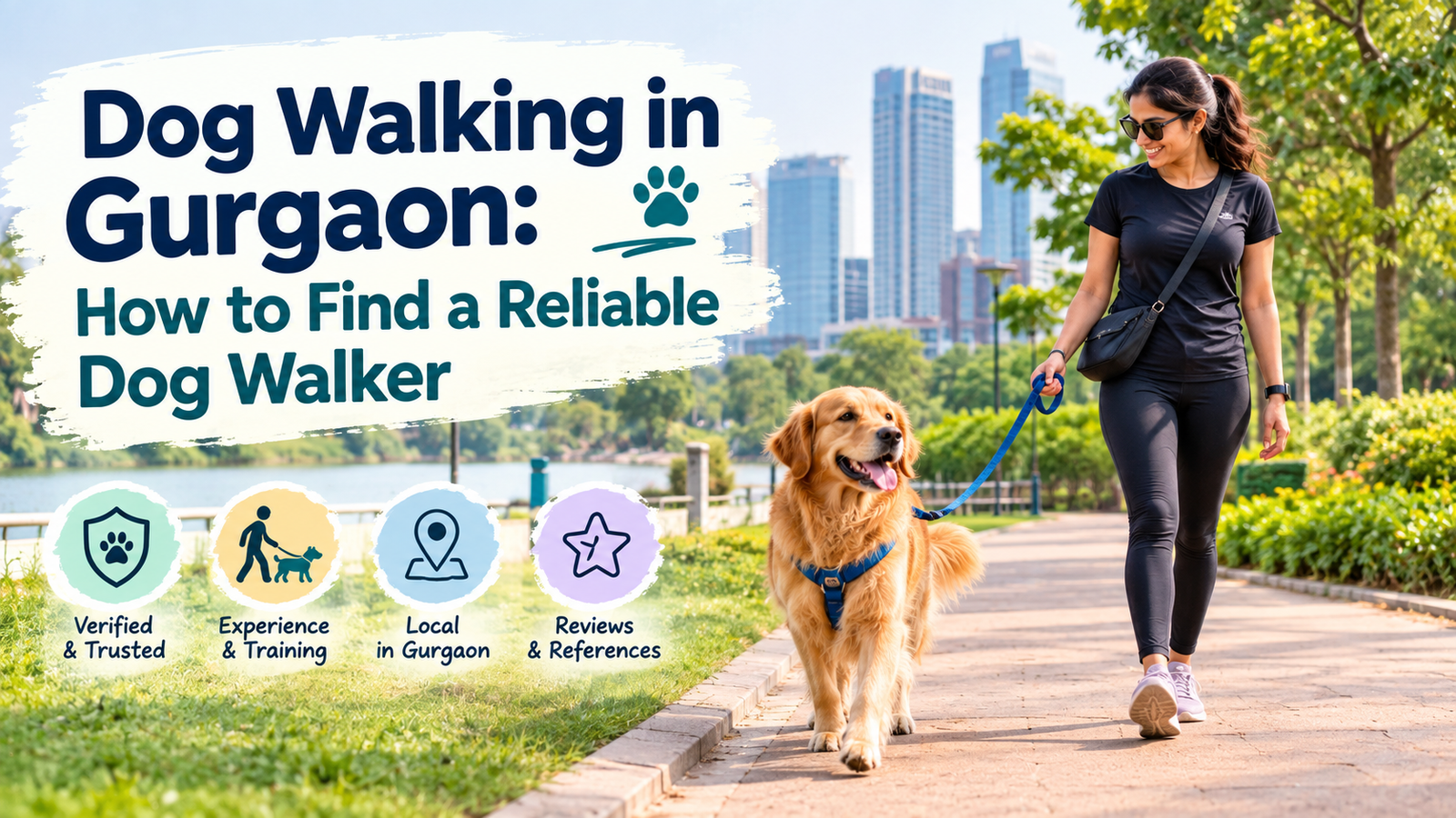 Dog Walking in Gurgaon: How to Find a Reliable Dog Walker